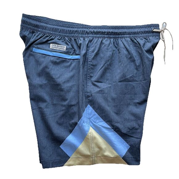 Fair Harbor The Bayberry 7 in Swim Shorts w Built in Liner Stretch Swim Trunk 2X - Picture 4 of 9